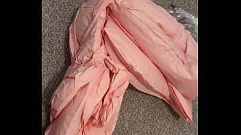 Pumping up a large blow up doll