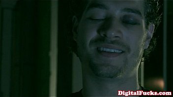 Closeup nighttime fuck with super hot blonde