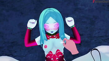 Rebecca having sex in night city 3 cyberpunk full & pov on sheer & fantasyking3