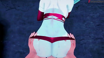 Rebecca having sex in night city 3 cyberpunk full & pov on sheer & fantasyking3