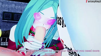 Rebecca having sex in night city 3 cyberpunk full & pov on sheer & fantasyking3