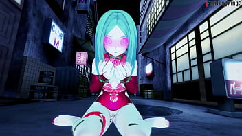 Rebecca having sex in night city 3 cyberpunk full & pov on sheer & fantasyking3