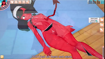 Diablita follada y llena de semen