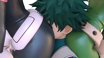 My hero academia trio