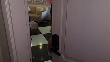 Big bottomed girlfriend turned into a slut dressed as a bunny ready to be used without mercy