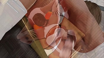 Max's life cap 54 masaje a chica de tetas enormes y comiendole el coño a una chica sexy