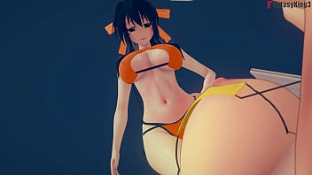 Akeno watch me fucking kuroka in the pool hs dxd ntr madness 11 full movie on sheer & fantasyking3