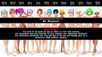 Tied up in the restroom for lesbian fun