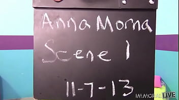 Teen headbanger anna morna gets her hole hammered