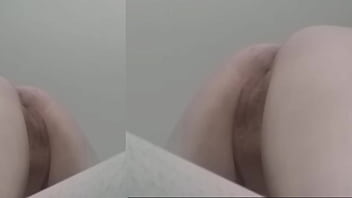 Slut shows off her ass 1