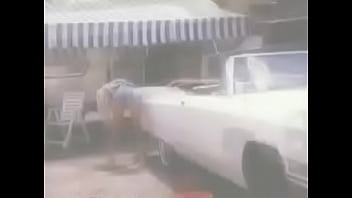 Stefania loves her cadillac and she loves to get fucked too