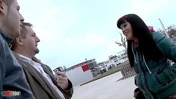 Wild threesome with samantha pink a spectacular latina with huge boobs