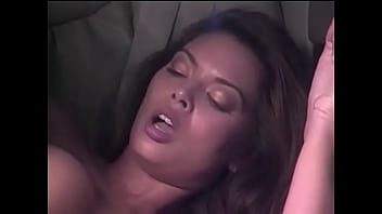 Playful brunette babe with big knockers and almond eyes tera patrick takes off her bikini for handsome limousine driver then get nailed at the passenger compartment