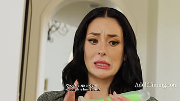 Redhead milf opens up her ass and she thanks her