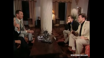 Carmen suzi and vanda each suck a guys dick for salad dressing cumshot