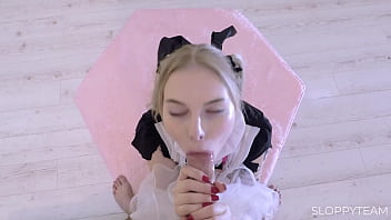 Insane blowjob big cock deep throat drool sloppy messy pigtails blonde Insane blowjob big cock deep throat drool sloppy messy pigtails blonde