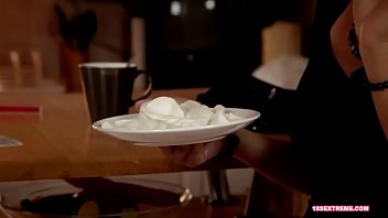 Kinky milf watches her girl masturbate