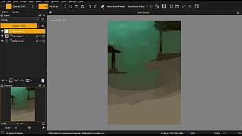 Sketchy painting test video