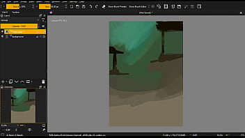 Sketchy painting test video