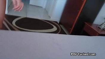 Busty blonde beauty sucks hard cock