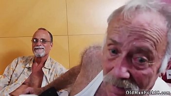 Old man and very hairy teen staycation with a latin hottie