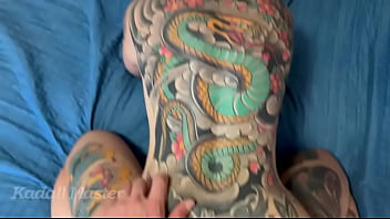 Ruiva cavala dando o rabão gostoso pro vizinho nerd