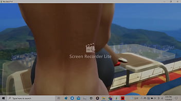 Big booty wide hips latina crushes her exs big dick in a sensual lap dance