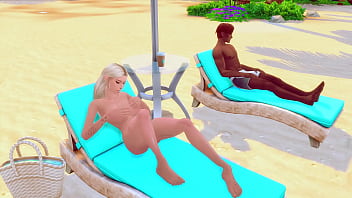 Lustful mermaid seduced two bbc for hard anal sex and deep throat sims 4 bbc gangbang sfm