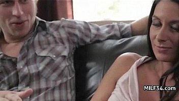 Horny milf and greasy garage cock