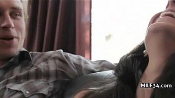 Horny milf and greasy garage cock