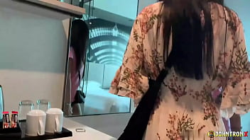 Johntronx hardcore pov fucking and cumming in a hairy asian pussy