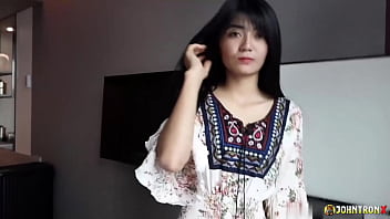 Johntronx hardcore pov fucking and cumming in a hairy asian pussy