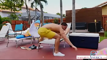 Lustful brunette let a married man fuck her hard and raw