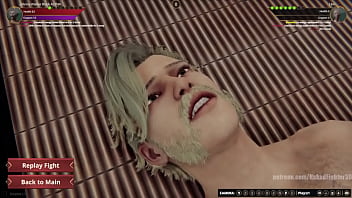 Johnny vs linn nf3d sexual mixed combat femdom