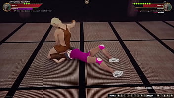 Johnny vs linn nf3d sexual mixed combat femdom