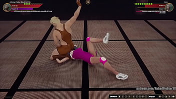 Johnny vs linn nf3d sexual mixed combat femdom