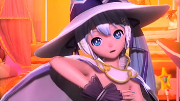 Snow miku shakes her butt by user516508 project diva