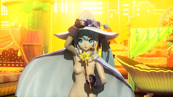 Snow miku shakes her butt by user516508 project diva