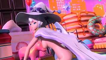 Snow miku shakes her butt by user516508 project diva