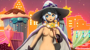 Snow miku shakes her butt by user516508 project diva