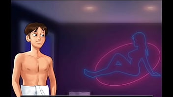 My massuer gave me a sloppy tit job