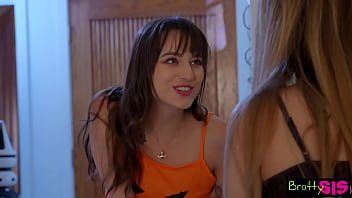 Lucy li rides angel princess's face – "my big tits bounce while you eat me"