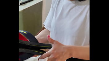 One day with my stepcousin she loves to fuck everywhere