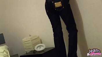 Tight blue jeans and sexy panties videos