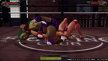 Kyla vs jennifer nf3d female mma combat ring