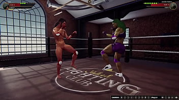 Kyla vs jennifer nf3d female mma combat ring