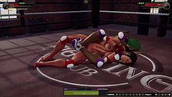 Kyla vs jennifer nf3d female mma combat ring