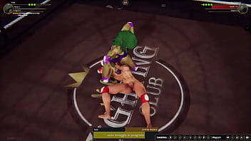 Kyla vs jennifer nf3d female mma combat ring