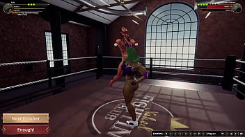 Kyla vs jennifer nf3d female mma combat ring