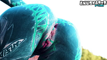 I masturbate outside my anal hole with dildo until i need to pee